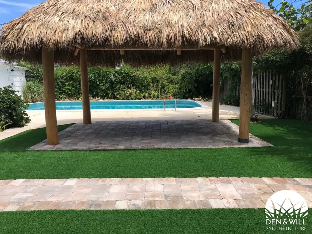 Affordable landscape installation in West Palm Beach, FL - Den & Will Synthetic Turf