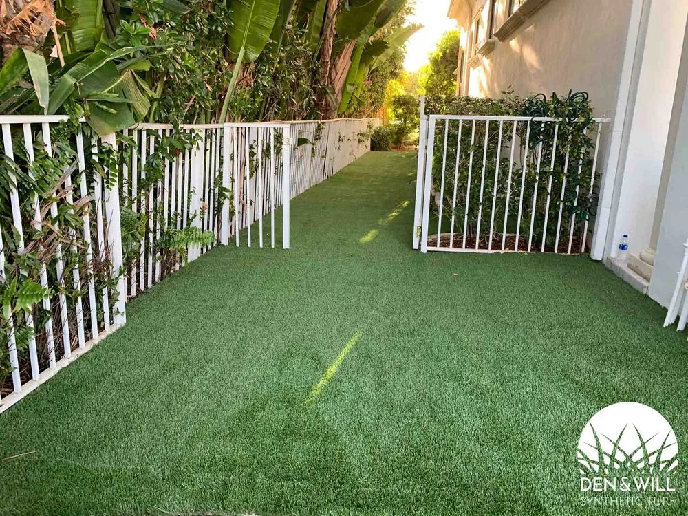 Affordable lawn mowing service with custom design across West Palm Beach, FL - Den & Will Synthetic Turf