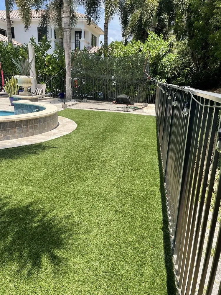 Affordable yard cleanup service in West Palm Beach, FL by Den & Will Synthetic Turf