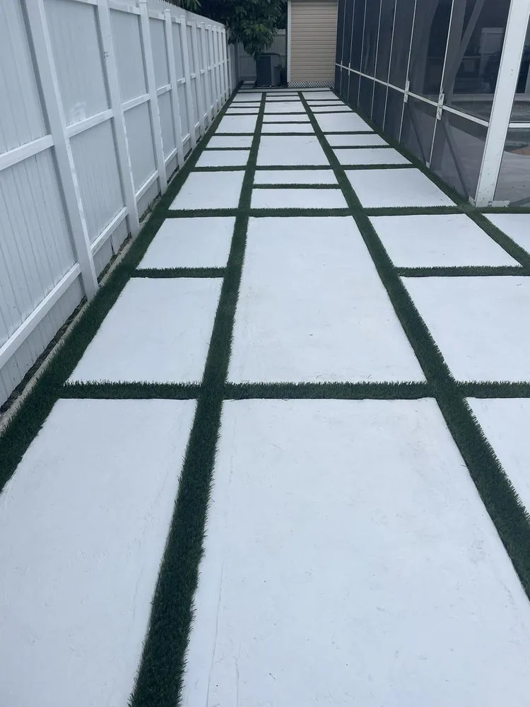 Reliable lawn mowing service for beautiful yards across West Palm Beach, FL - Den & Will Synthetic Turf