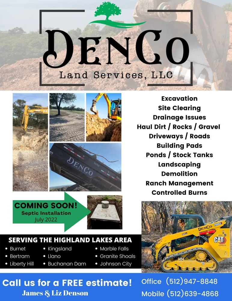 Affordable residential landscaping in Bertram, TX - Denco Land Services
