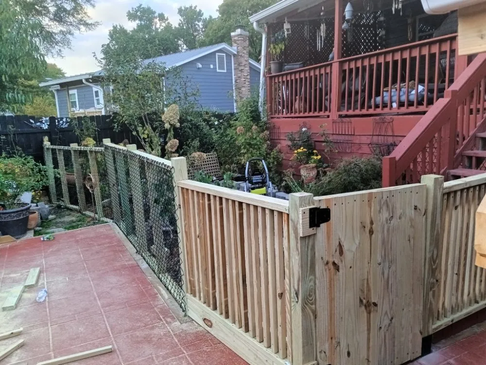 Custom garden landscaping for residential properties in Dumfries, VA by Denis Construction and Remodeling