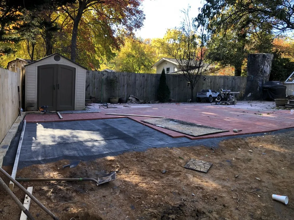 Custom outdoor landscaping in Chantilly, VA - Denis Landscaping