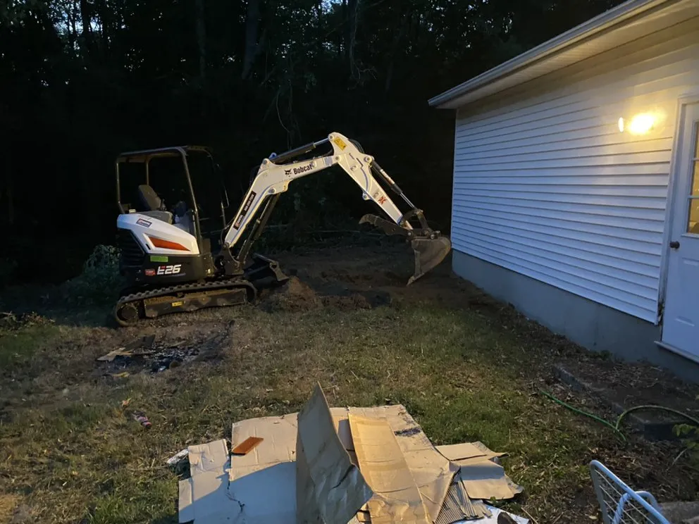 Affordable lawn care service with custom design in Ledyard, CT by Denison Tree Removal