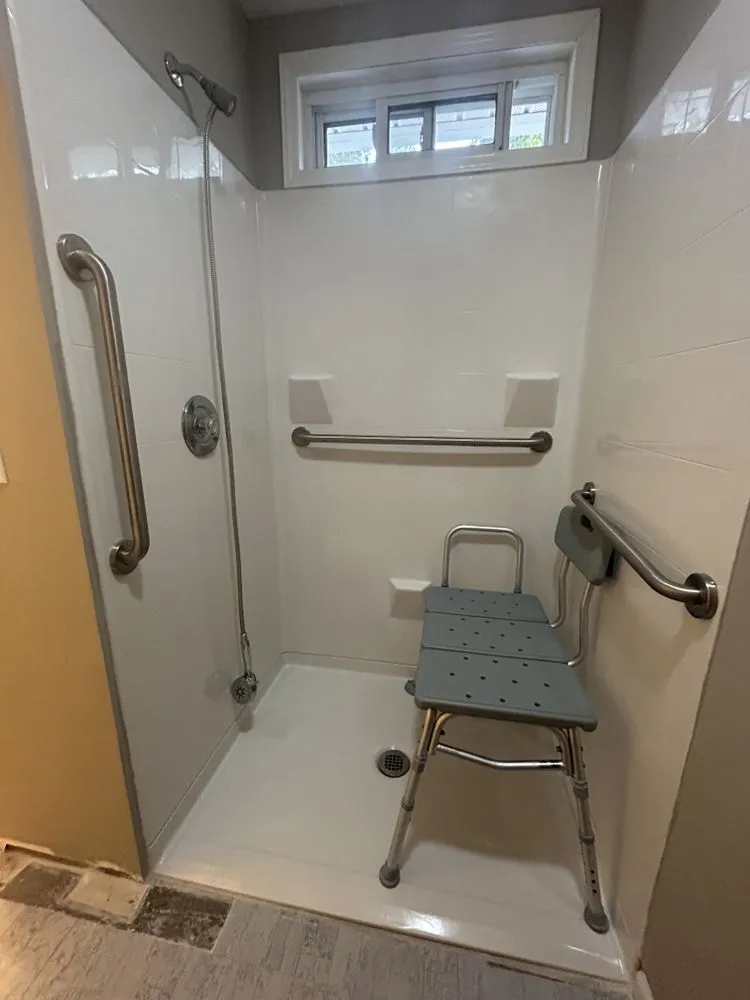 Custom landscape design for year-round maintenance in Sanford, NC by Denman Home Services