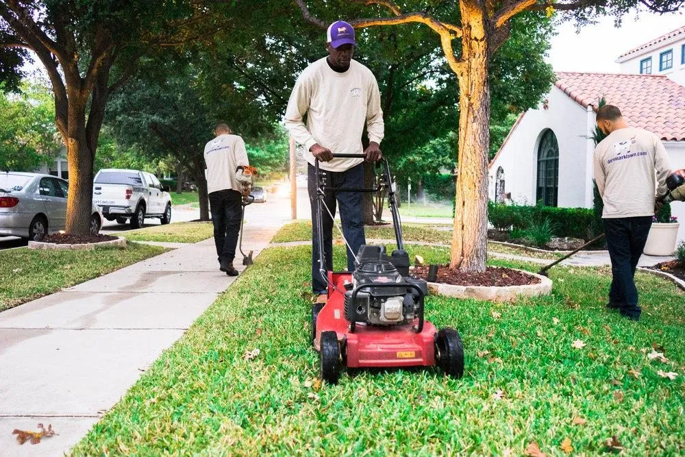 Professional outdoor landscaping for beautiful yards across Fort Worth, TX - Denmark Lawn