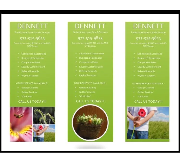 Professional outdoor landscaping in Irving, TX - Dennett Professional Lawn Care & Services