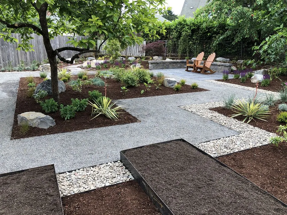 Custom landscape installation for beautiful yards across Portland, OR - Dennis' 7 Dees Landscaping