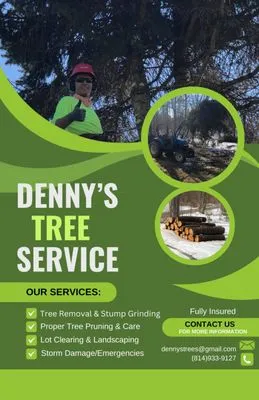 Denny's Tree Service Logo