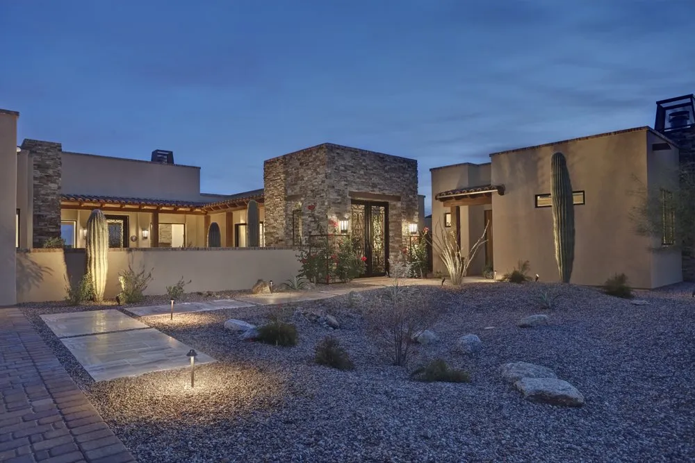 Professional lawn mowing service in Tucson, AZ by Denomy Designs