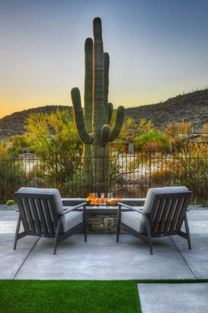 Professional lawn care service in Tucson, AZ by Denomy Designs