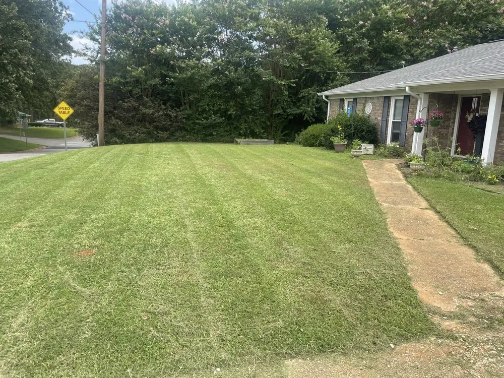 Trusted outdoor landscaping in Cottondale, AL by Dent Lawn Service