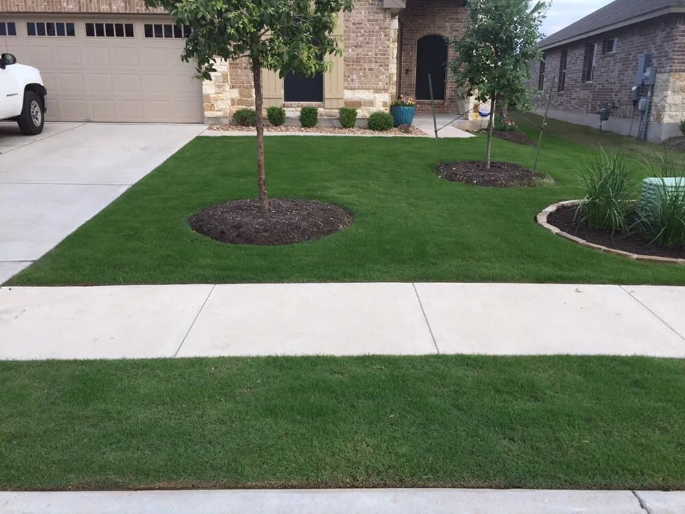 Custom lawn mowing service for homes across Leander, TX - Denton Lawn Care