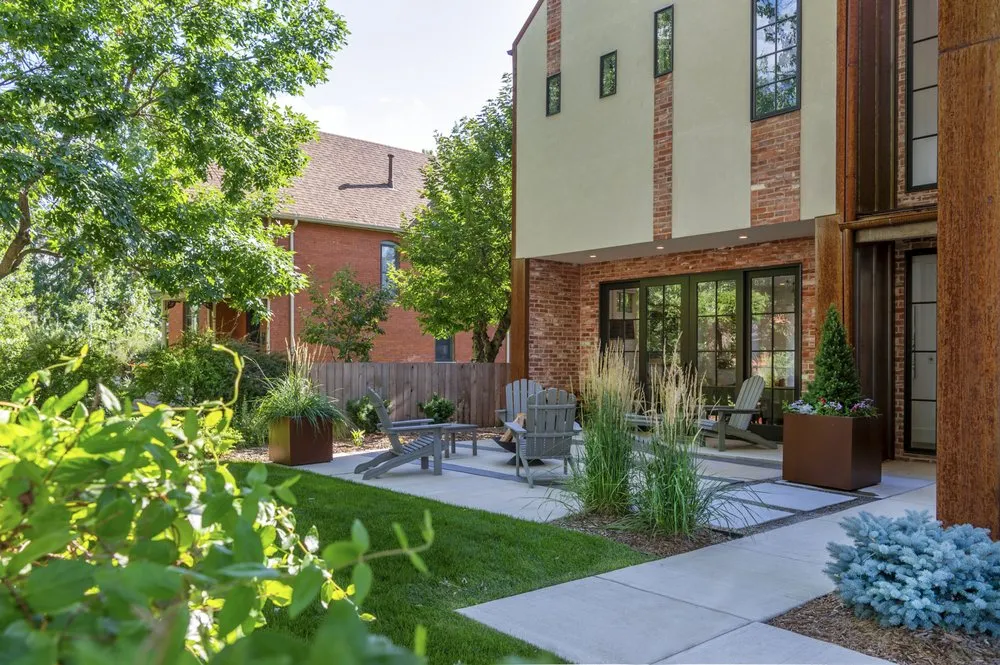 Custom residential landscaping with custom design in Denver, CO by Denver Landscapes