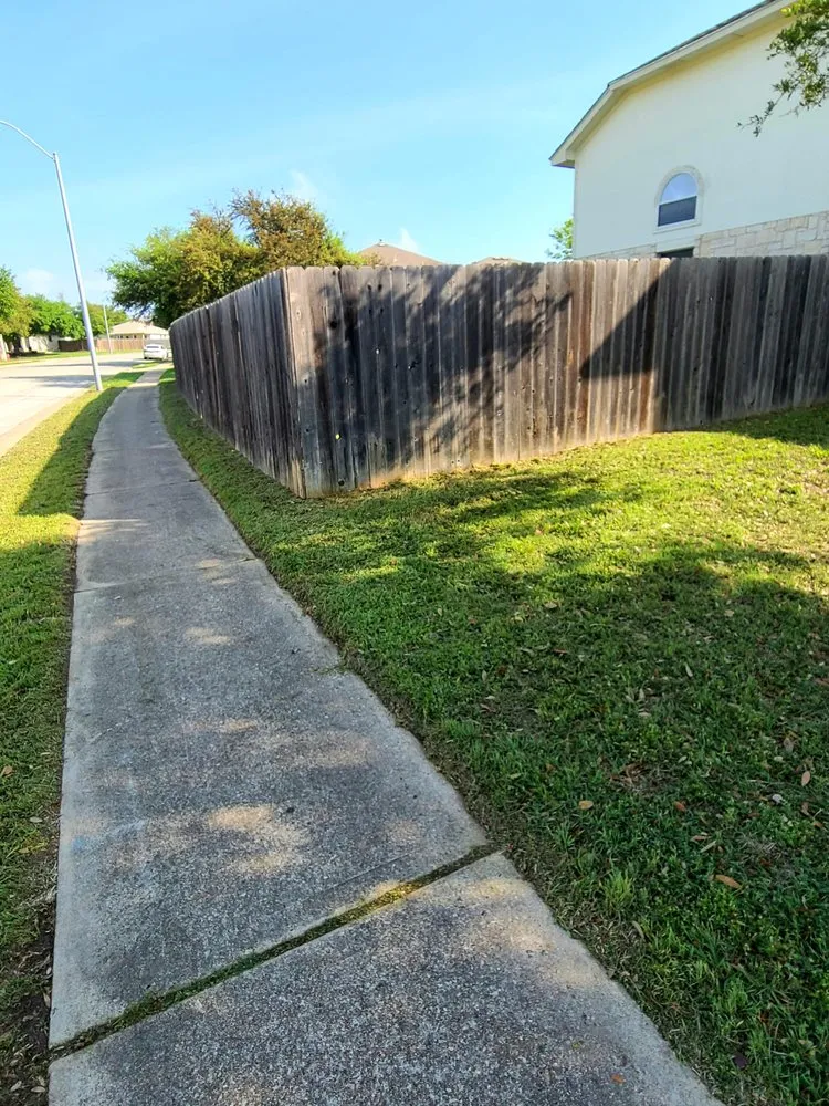 Local outdoor landscaping for year-round maintenance in Round Rock, TX by Dependable Christian Man Lawn Care
