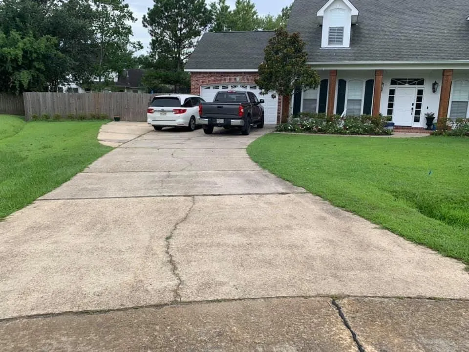 Affordable landscape design in Covington, LA by Dependable Land Management