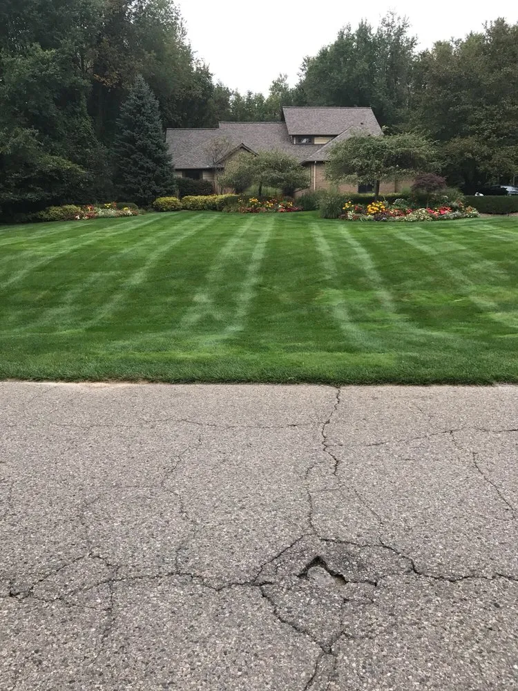 Professional yard maintenance for beautiful yards in Clarkston, MI by Dependable Lawn & Landscaping