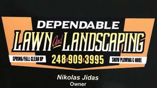 Dependable Lawn & Landscaping Logo