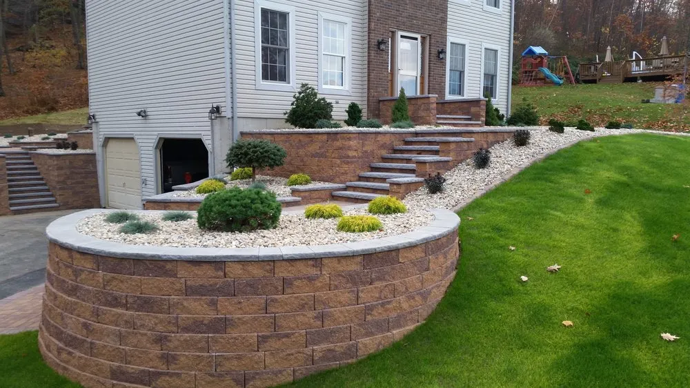 Custom residential landscaping near you in Harwinton, CT by Dependable Lawn Care & Landscaping