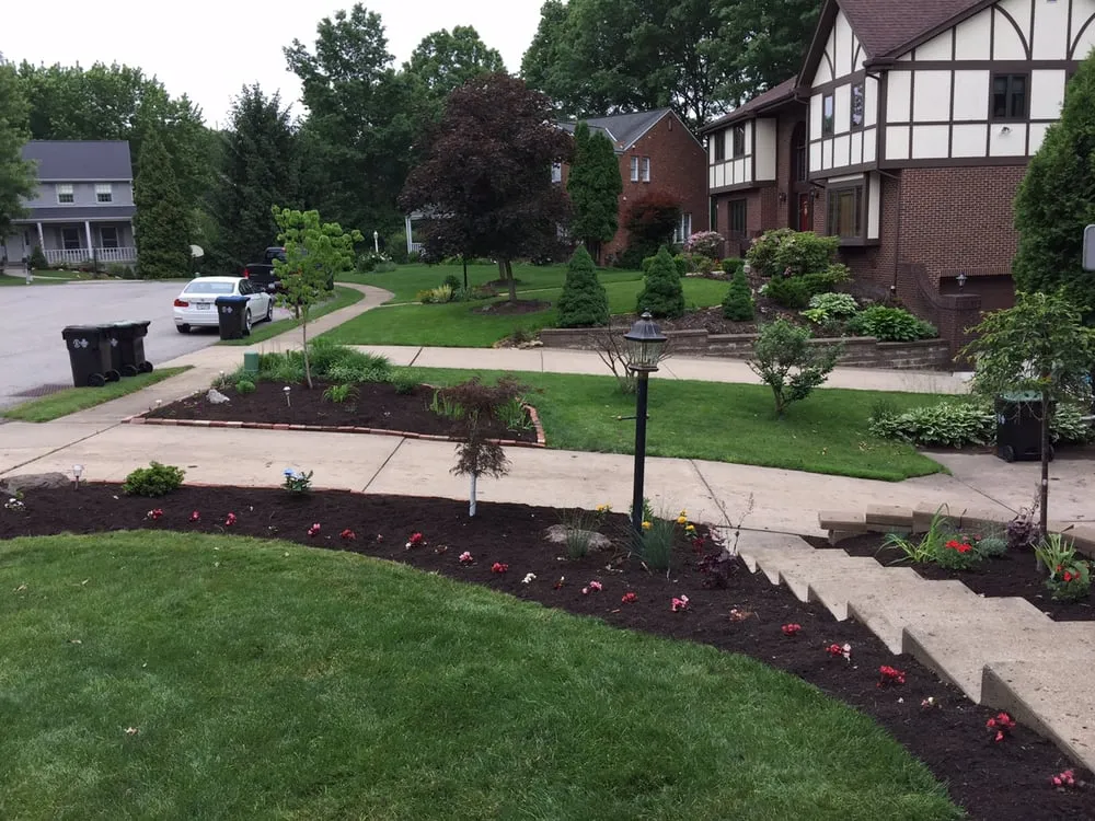 Custom landscape design in Pittsburgh, PA by Dependable Lawn Services