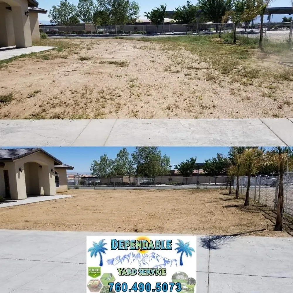 Top-rated yard maintenance in Hesperia, CA - Dependable Yard Service