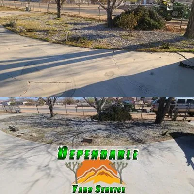 Dependable Yard Service Logo