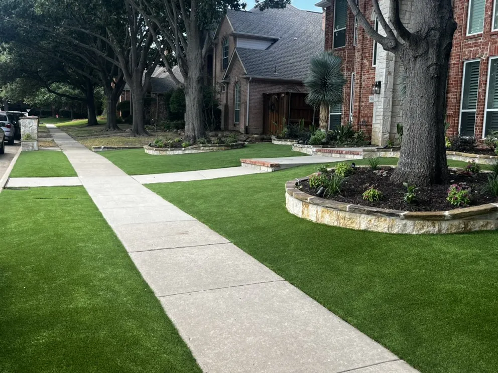 Expert residential landscaping in Dallas, TX by Dequez Landscaping