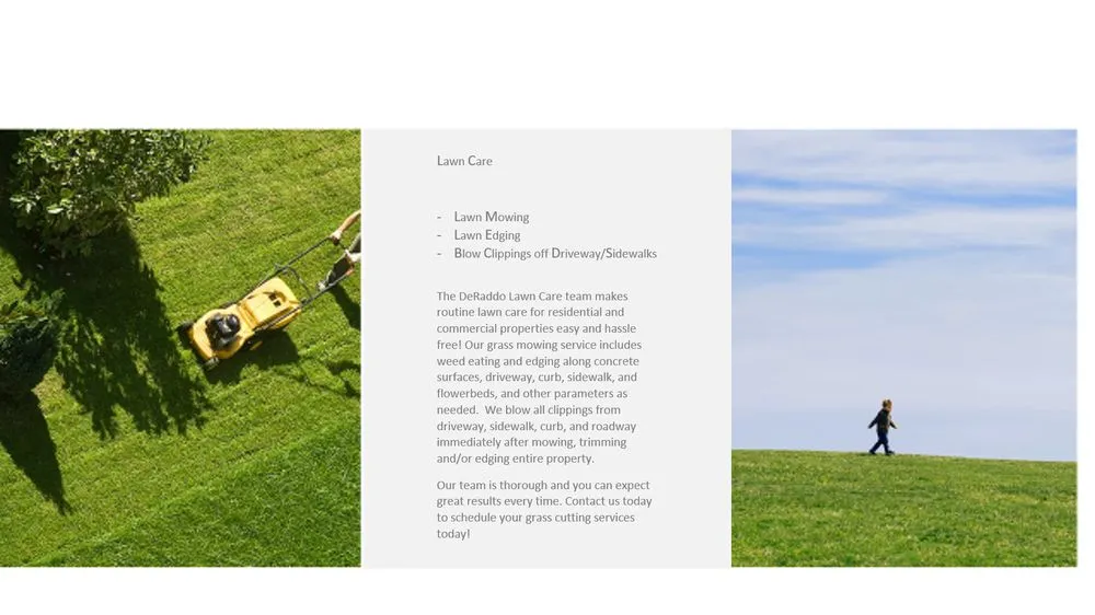 Reliable landscaping services in Geneva, NY - DeRaddo Lawn Care Services