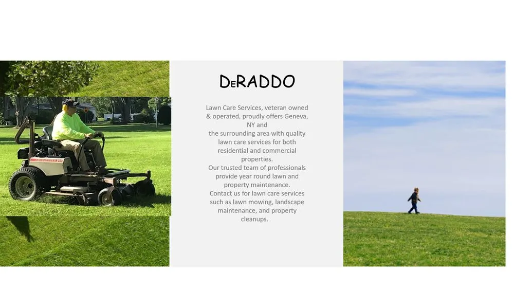 Reliable lawn care service in Geneva, NY by DeRaddo Lawn Care Services