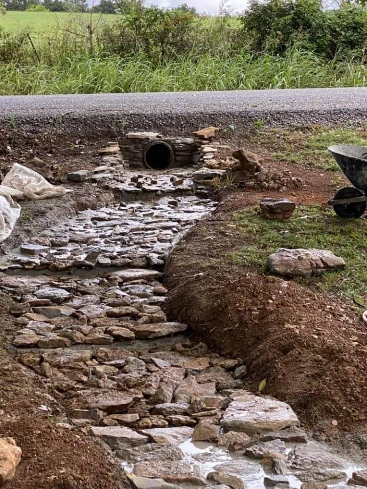 Custom landscape installation for residential properties across Columbia, TN - Derek Jones Handyman Services