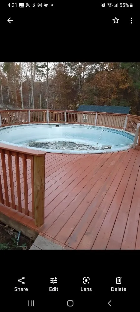 Custom yard cleanup service for residential properties in Greensboro, NC by Dereks Services