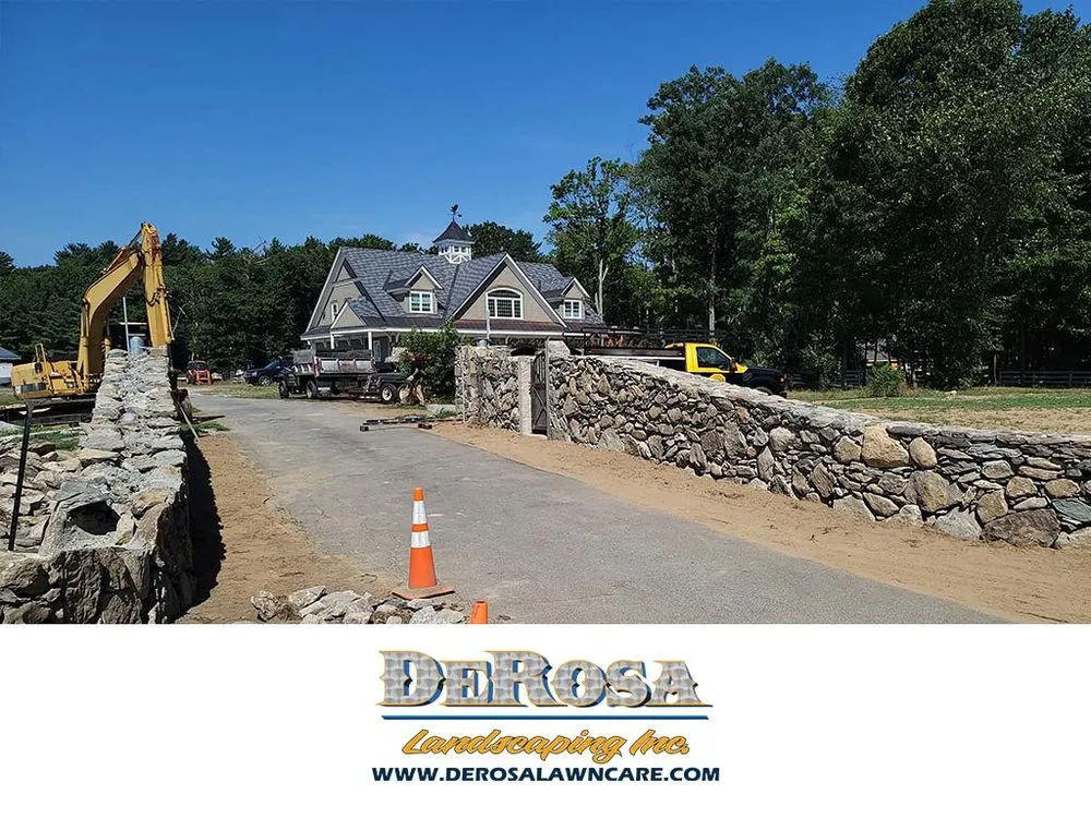 Local lawn mowing service for outdoor upgrades across Berkley, MA - Derosa Landscaping