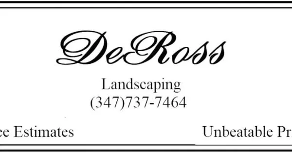 DeRoss Landscaping Logo