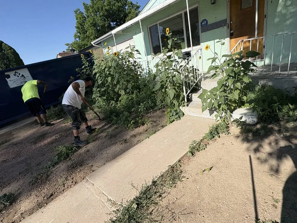 Custom yard cleanup service in Pueblo, CO by Derrick & Derrick's Tree & Lawn Service