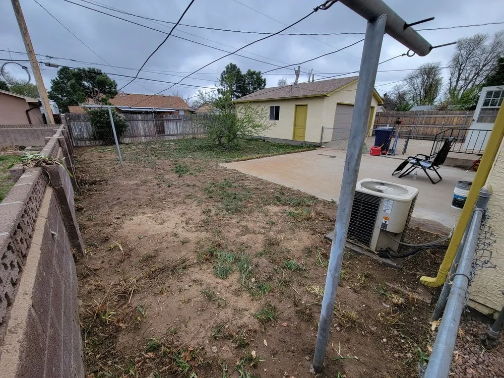 Local yard cleanup service in Pueblo, CO by Derrick & Derrick's Tree & Lawn Service