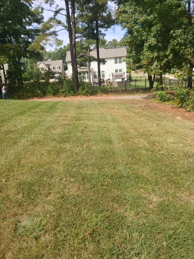 Trusted landscape installation in Louisburg, NC by Derrick Smith