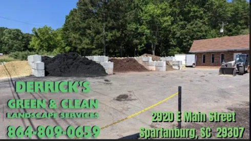 Reliable outdoor landscaping for year-round maintenance in Spartanburg, SC by Derrick's Green and Clean Services