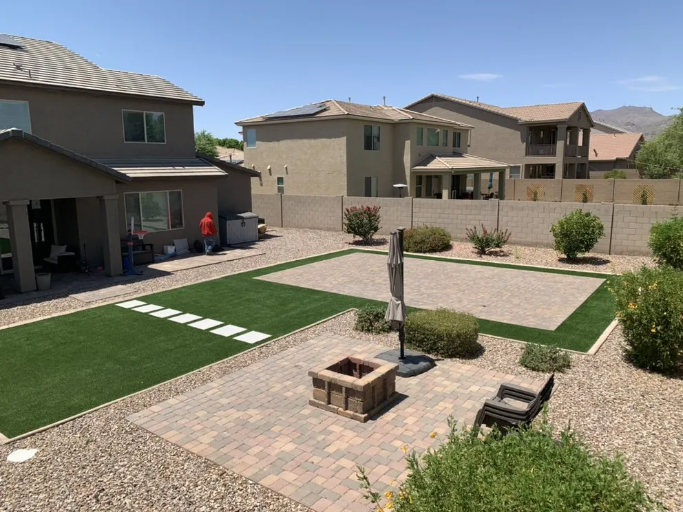 Professional outdoor landscaping for residential properties across Phoenix, AZ - Descendants Landscaping