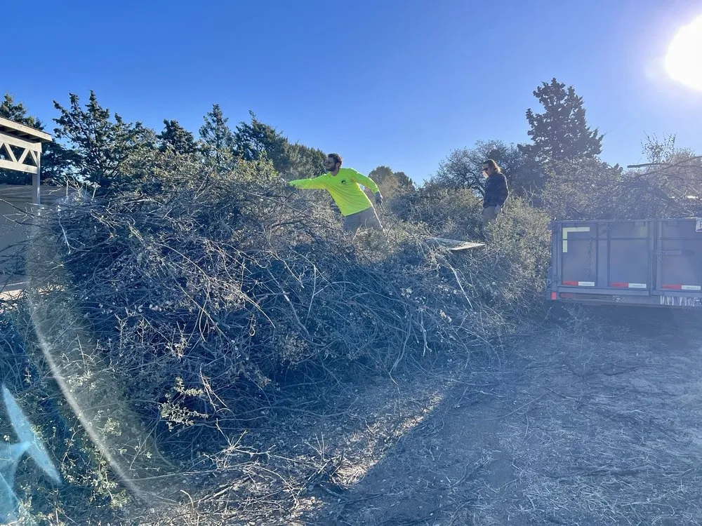 Custom yard cleanup service in Prescott Valley, AZ by Deschenes Gang Bulk Trash And Junk Removal