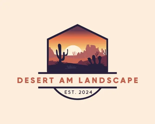 Desert Am Landscape Logo