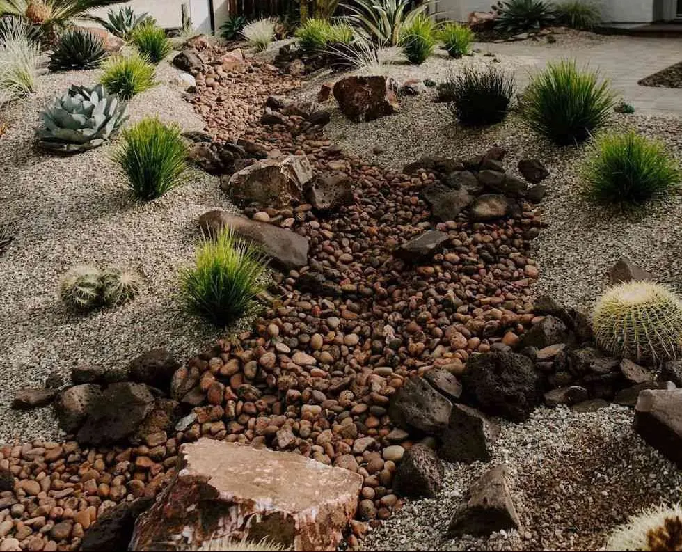 Expert garden landscaping for homes in Tucson, AZ by Desert Boyz Landscaping