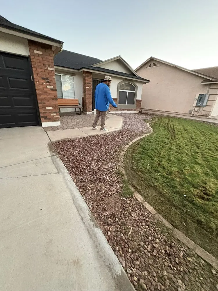 Professional landscape installation for residential properties across Florence, AZ - Desert Brothers Landscaping