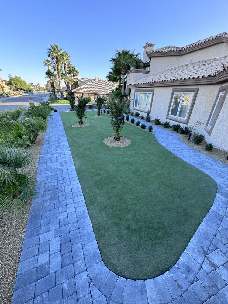 Affordable yard cleanup service for year-round maintenance in Las Vegas, NV by Desert Cacti Landscaping