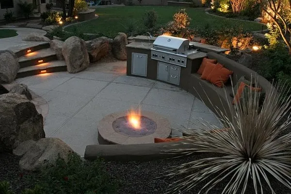 Reliable yard cleanup service for residential properties in Tempe, AZ by Desert Designer Landscape & Development