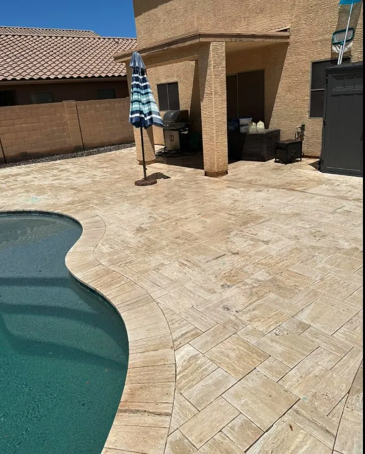 Local lawn mowing service for outdoor upgrades in Coolidge, AZ by Desert Eagle Landscaping