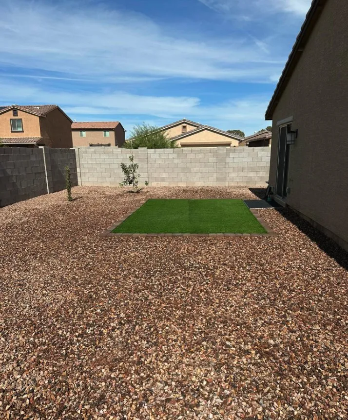 Custom lawn mowing service in Coolidge, AZ by Desert Eagle Landscaping
