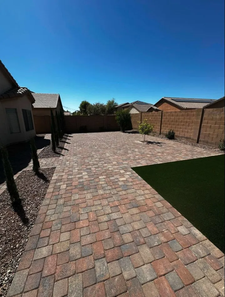 Local landscape installation for homes in Coolidge, AZ by Desert Eagle Landscaping