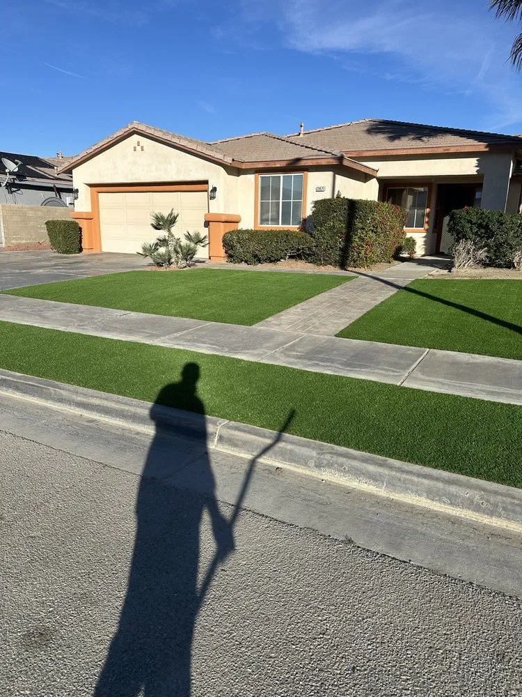 Custom landscape installation for year-round maintenance across Coachella, CA - Desert Exterior Landscaping Solutions