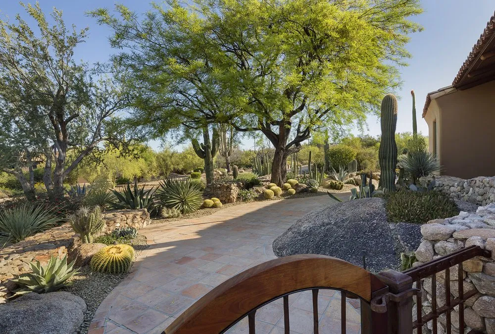 Custom yard cleanup service for beautiful yards across Cave Creek, AZ - Desert Foothills Landscape