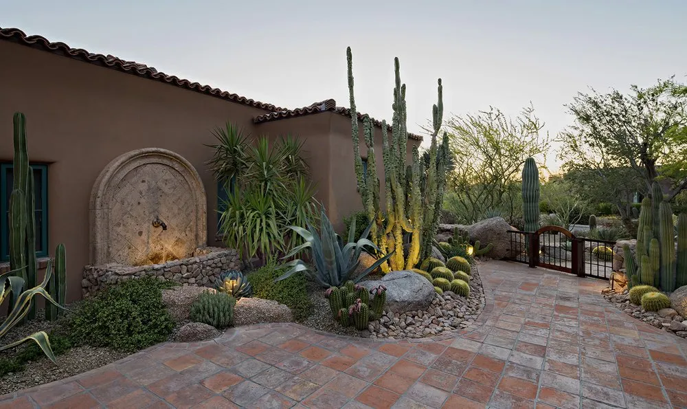 Trusted outdoor landscaping for homes in Cave Creek, AZ by Desert Foothills Landscape